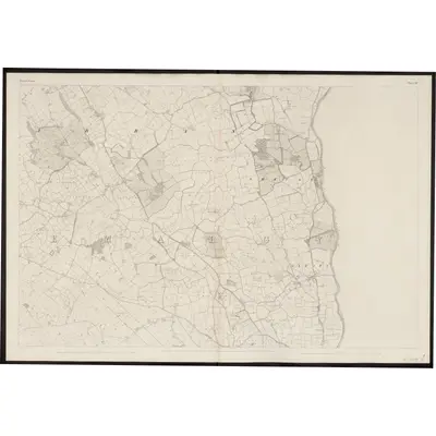 1839 Map of Queen's County - Sheet 32, 1863 Print