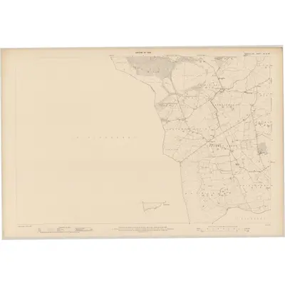 1906 Map of Queen's County - Sheet 33 & 33A, 1908 Print