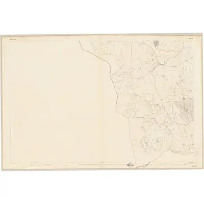 1839 Map of Queen's County - Sheet 33 [with extension 33A], 1841 Print