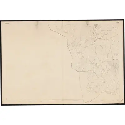 1839 Map of Queen's County - Sheet 33 [with extension 33A], 1852 Print