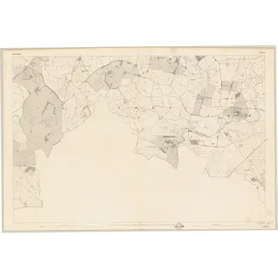 1839 Map of Queen's County - Sheet 34, 1841 Print