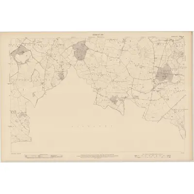 1906 Map of Queen's County - Sheet 34, 1908 Print