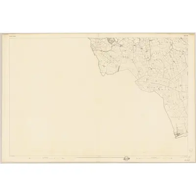 1839 Map of Queen's County - Sheet 36, 1841 Print