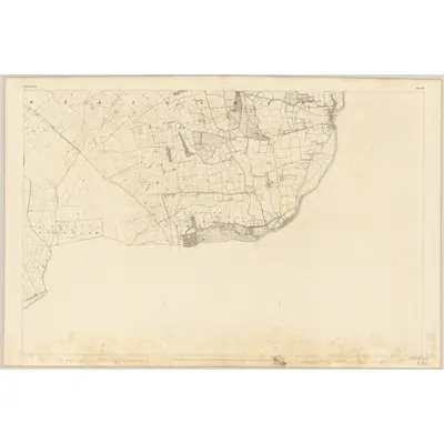 1839 Map of Queen's County - Sheet 37, 1841 Print