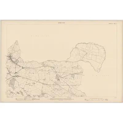 1907 Map of Queen's County - Sheet 5, 1910 Print