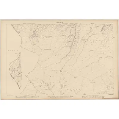 1907 Map of Queen's County - Sheet 6 & 6A, 1909 Print