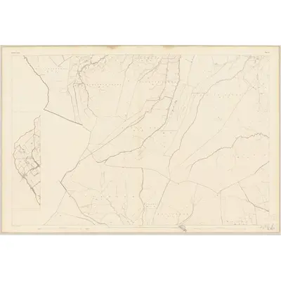 1839 Map of Queen's County - Sheet 6 [with inset 6A], 1841 Print