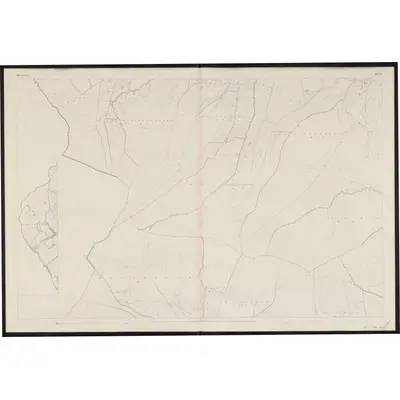 1839 Map of Queen's County - Sheet 6 [with inset 6A], 1863 Print