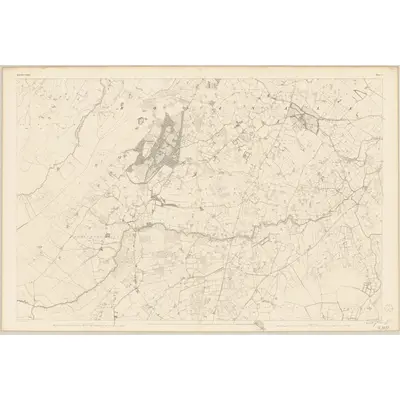 1839 Map of Queen's County - Sheet 7, 1841 Print