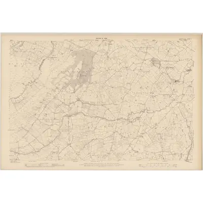 1907 Map of Queen's County - Sheet 7, 1909 Print