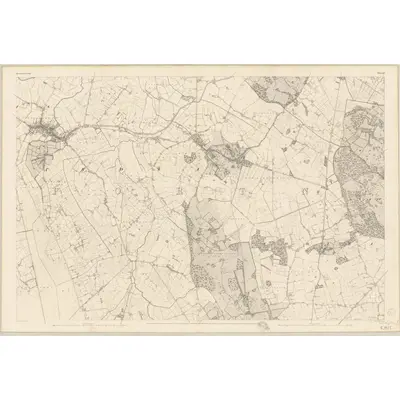 1839 Map of Queen's County - Sheet 8, 1841 Print