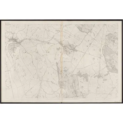 1839 Map of Queen's County - Sheet 8, 1862 Print