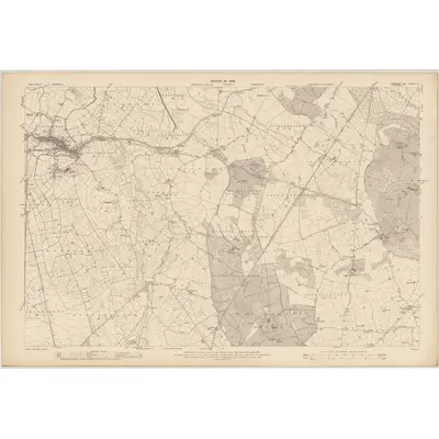 1907 Map of Queen's County - Sheet 8, 1909 Print