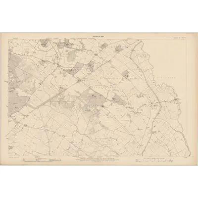 1907 Map of Queen's County - Sheet 9, 1909 Print