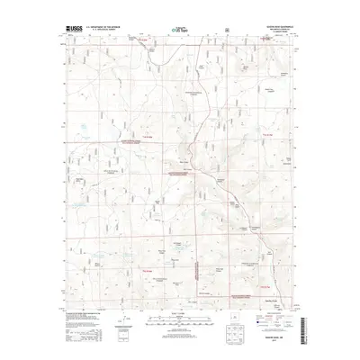 2013 Map of Queens Head, 2013 Print