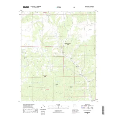 2020 Map of Queens Head, 2020 Print