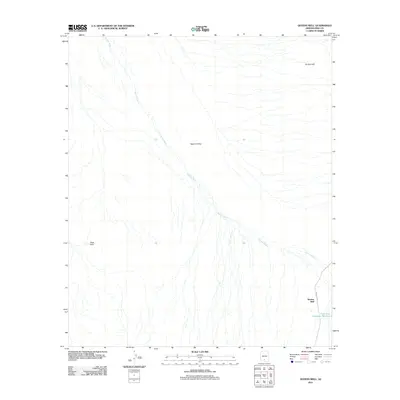 2011 Map of Queens Well, 2011 Print