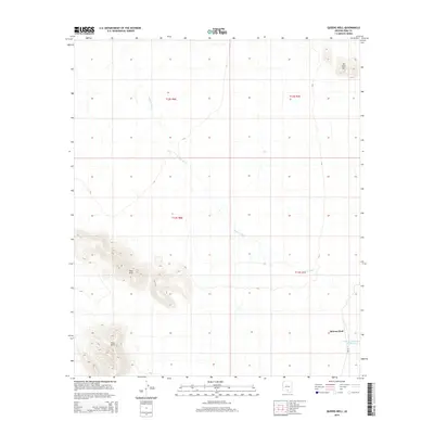 2014 Map of Queens Well, 2014 Print