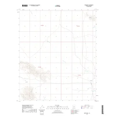 2018 Map of Queens Well, 2018 Print