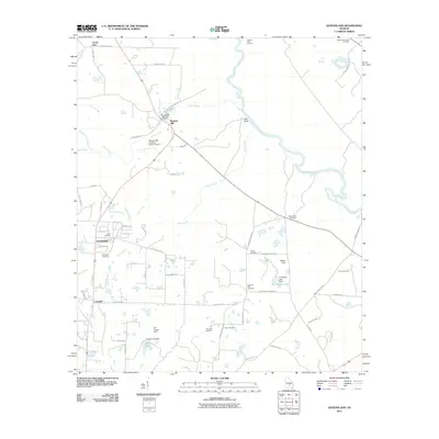 2011 Map of Queensland, 2011 Print