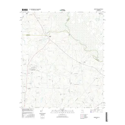 2017 Map of Queensland, 2017 Print