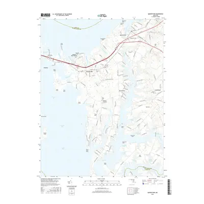 2016 Map of Queenstown, 2016 Print