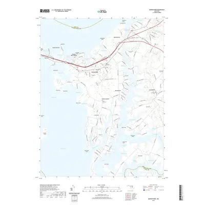 2019 Map of Queenstown, 2019 Print