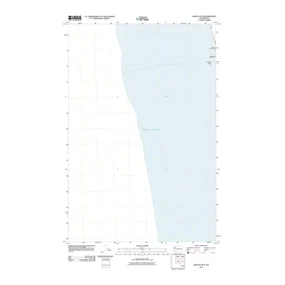 2011 Map of Queets OE W, 2011 Print