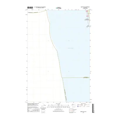 2017 Map of Queets OE W, 2017 Print