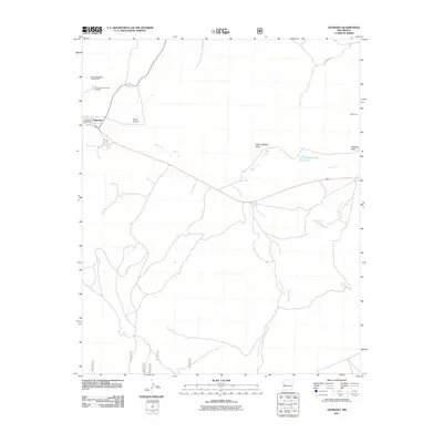 2011 Map of Quemado, 2011 Print