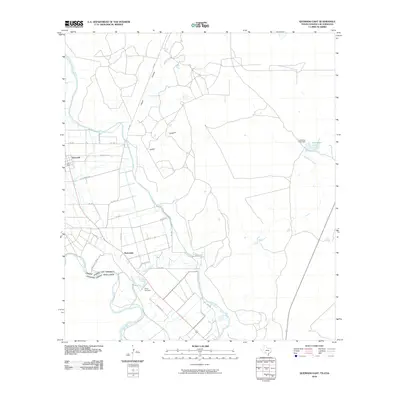 2010 Map of Quemado East, 2010 Print