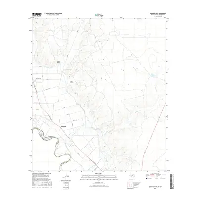 2016 Map of Quemado East, 2016 Print