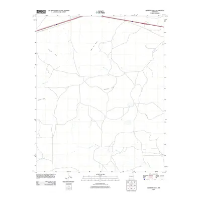 2010 Map of Quemado Hills, 2010 Print