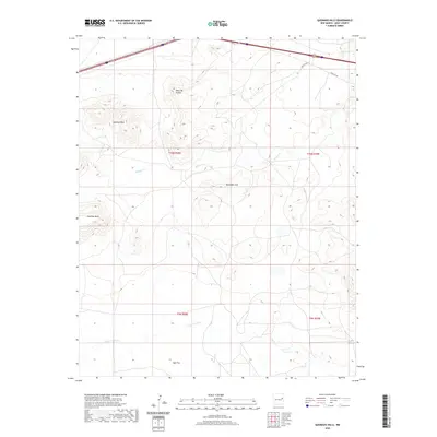 2020 Map of Quemado Hills, 2020 Print