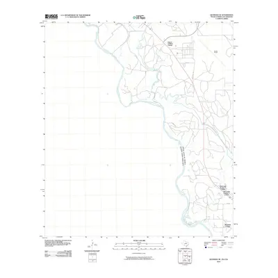 2010 Map of Quemado SE, 2010 Print