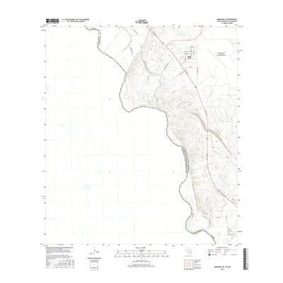 2016 Map of Quemado SE, 2016 Print