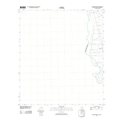 2010 Map of Quemado West, 2010 Print