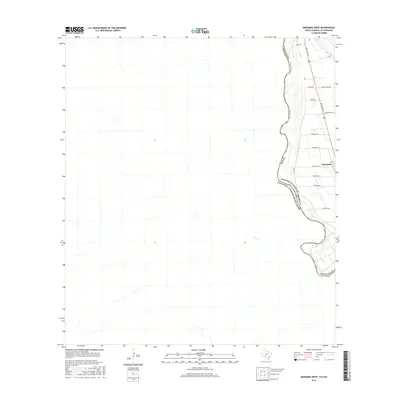 2016 Map of Quemado West, 2016 Print