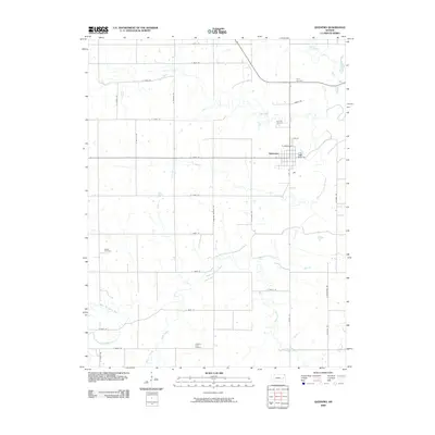 2009 Map of Quenemo, 2009 Print