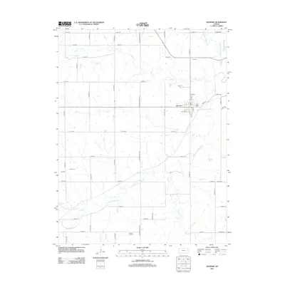 2012 Map of Quenemo, 2012 Print