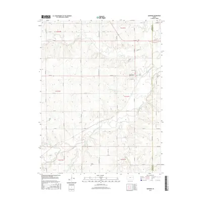 2015 Map of Quenemo, 2015 Print