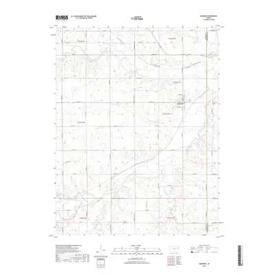 2018 Map of Quenemo, 2018 Print