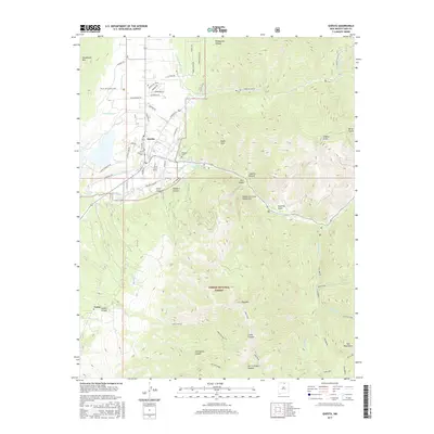 2017 Map of Questa, 2017 Print