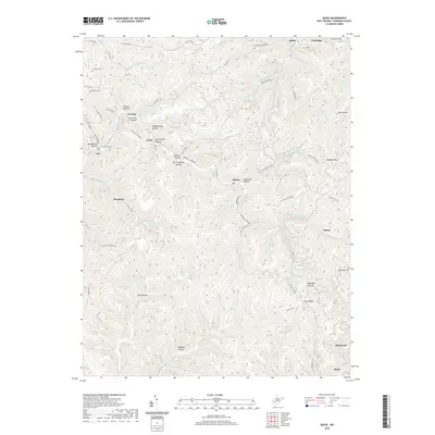 2019 Map of Quick, 2019 Print