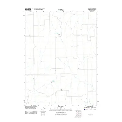 2011 Map of Quick NE, 2011 Print