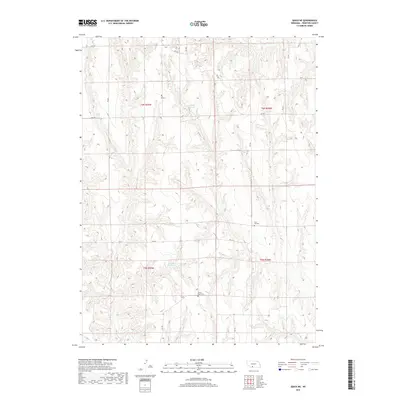 2017 Map of Quick NE, 2017 Print
