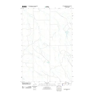 2011 Map of Quick Reservoir, 2011 Print