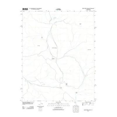 2012 Map of Quien Sabe Valley, 2012 Print