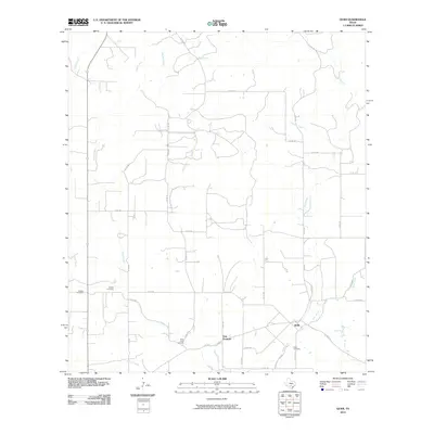 2010 Map of Quihi, 2010 Print