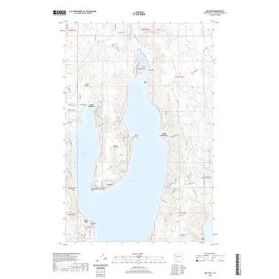 2020 Map of Quilcene, 2020 Print
